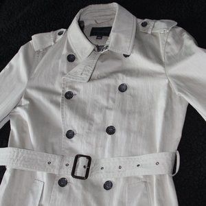 Banana Republic Mens Khaki Trench Coat